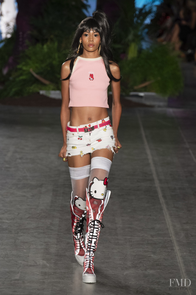 Martine Fox featured in  the GCDS fashion show for Spring/Summer 2020