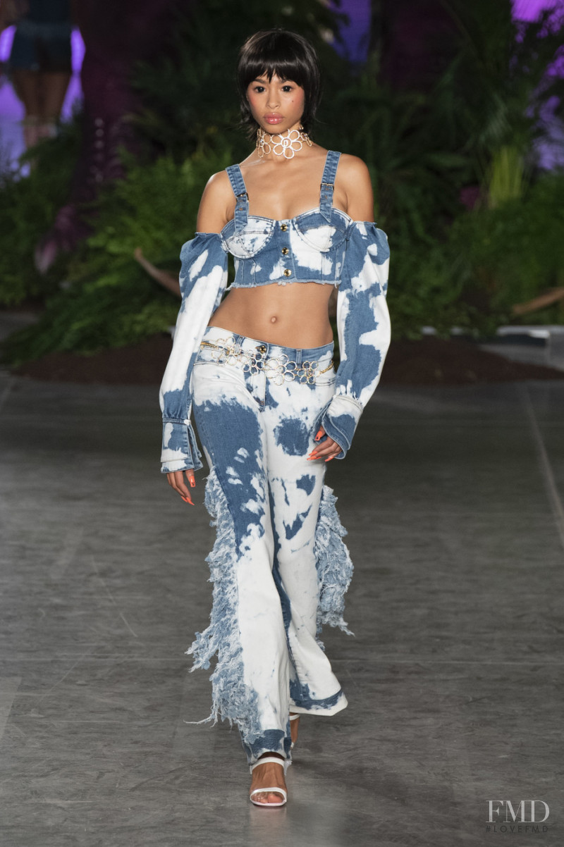 Zoe Thaets featured in  the GCDS fashion show for Spring/Summer 2020