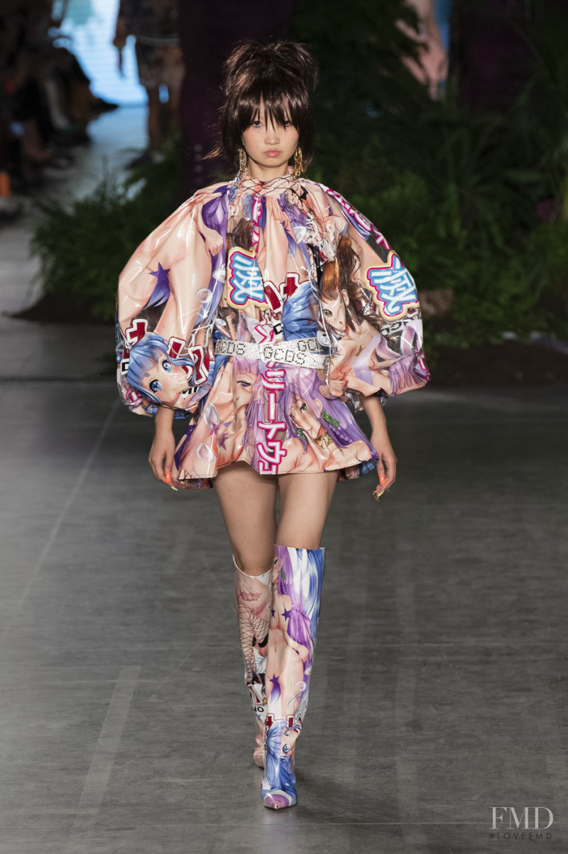 Zhong Liye featured in  the GCDS fashion show for Spring/Summer 2020