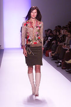 Matthew Williamson fashion show for Autumn/Winter 2002