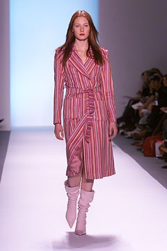 Matthew Williamson fashion show for Autumn/Winter 2002