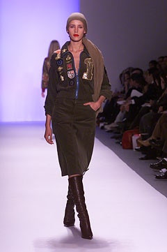 Matthew Williamson fashion show for Autumn/Winter 2002