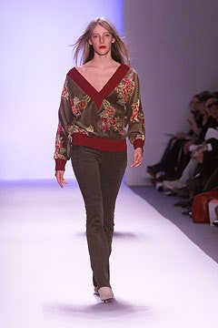 Matthew Williamson fashion show for Autumn/Winter 2002