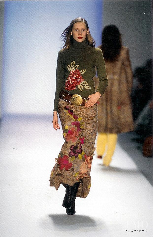 Colette Pechekhonova featured in  the Matthew Williamson fashion show for Autumn/Winter 2002