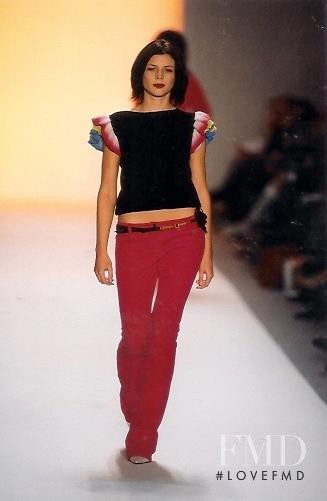 Liberty Ross featured in  the Matthew Williamson fashion show for Autumn/Winter 2002