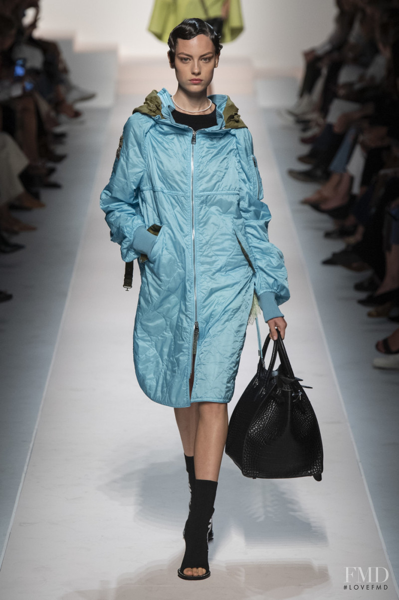 Caroline Knudsen featured in  the Ermanno Scervino fashion show for Spring/Summer 2020