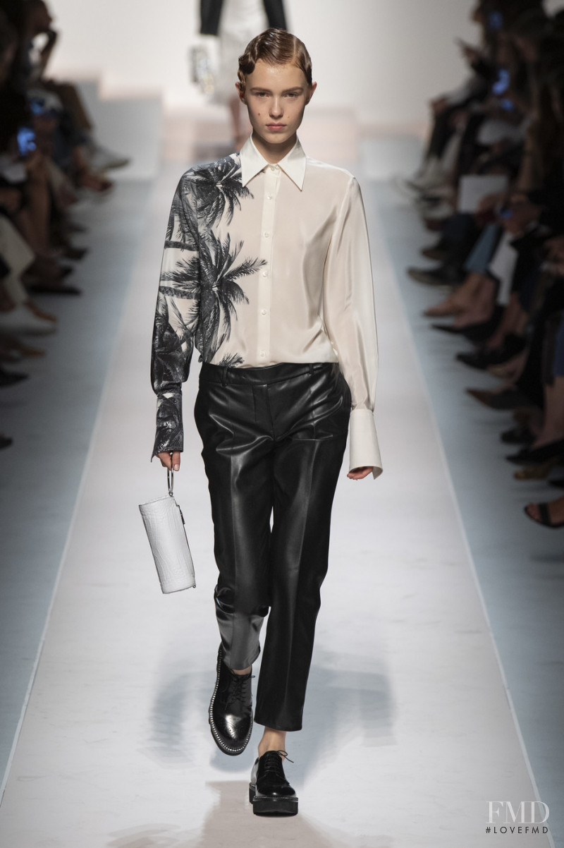 Yeva Podurian featured in  the Ermanno Scervino fashion show for Spring/Summer 2020