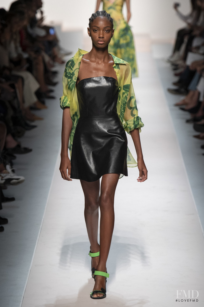 Laurina Lubino featured in  the Ermanno Scervino fashion show for Spring/Summer 2020