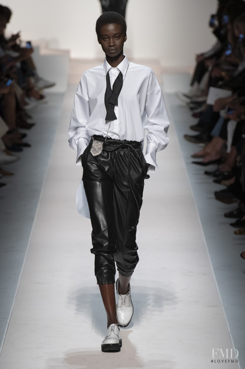 Fatou Jobe featured in  the Ermanno Scervino fashion show for Spring/Summer 2020