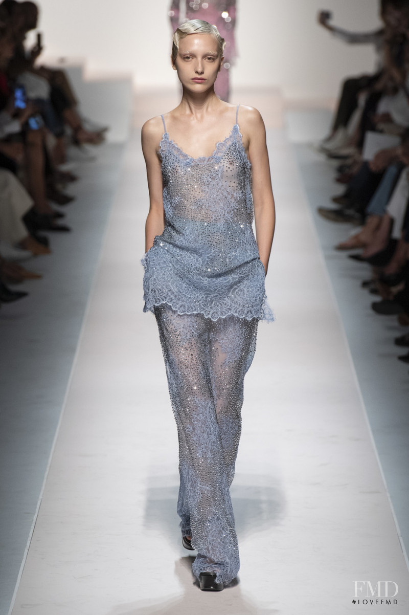 Sonya Maltceva featured in  the Ermanno Scervino fashion show for Spring/Summer 2020
