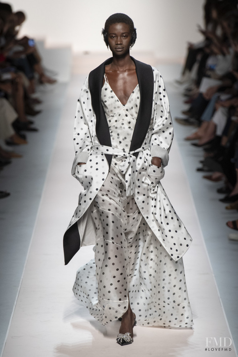 Fatou Jobe featured in  the Ermanno Scervino fashion show for Spring/Summer 2020