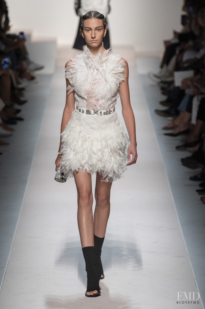 Iulia Mora featured in  the Ermanno Scervino fashion show for Spring/Summer 2020