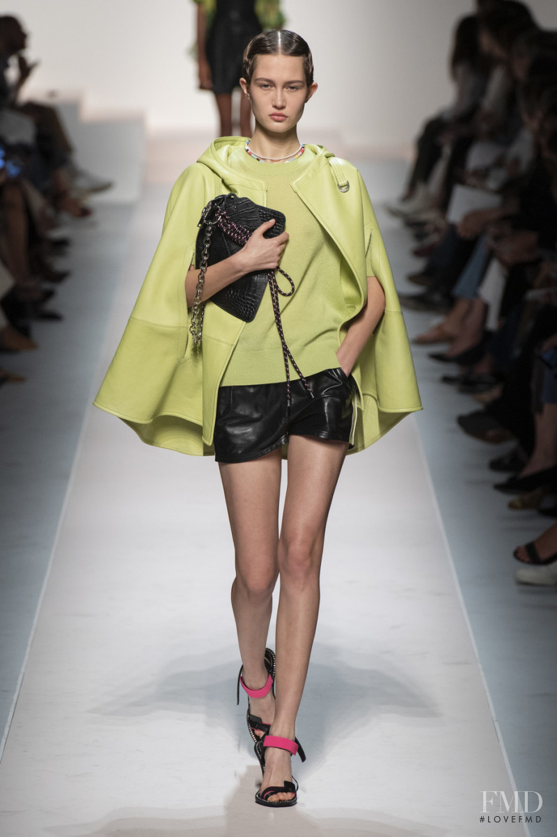 Vika Evseeva featured in  the Ermanno Scervino fashion show for Spring/Summer 2020