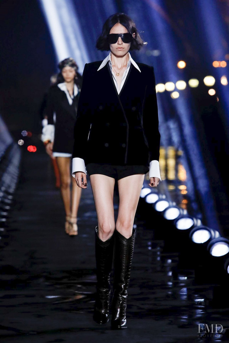 Mads Vogelsang featured in  the Saint Laurent fashion show for Spring/Summer 2020