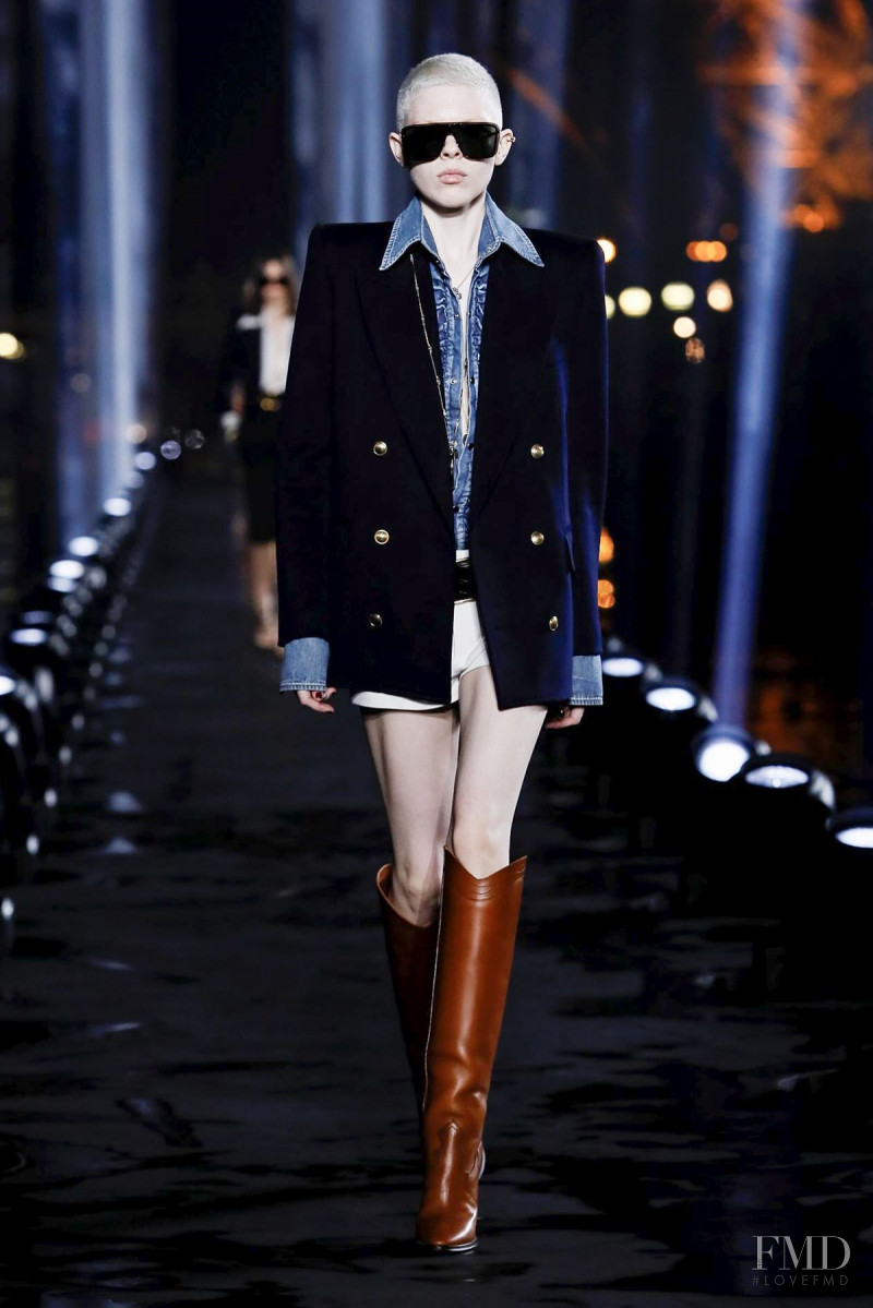 Mads Mullins featured in  the Saint Laurent fashion show for Spring/Summer 2020