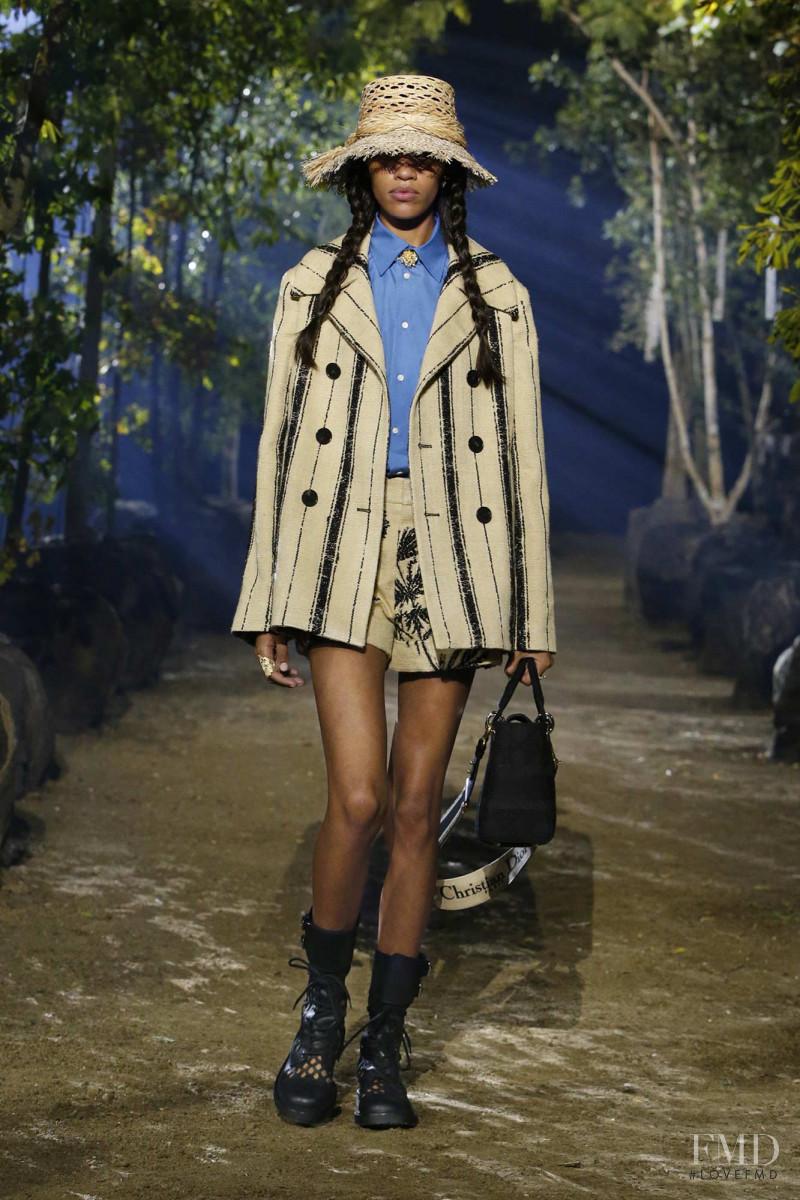 Kukua Williams featured in  the Christian Dior fashion show for Spring/Summer 2020