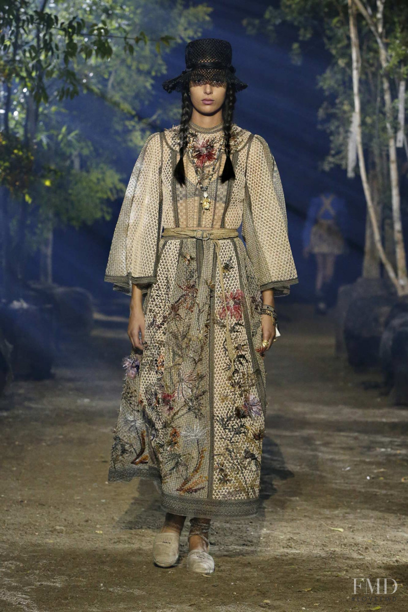 Nora Attal featured in  the Christian Dior fashion show for Spring/Summer 2020