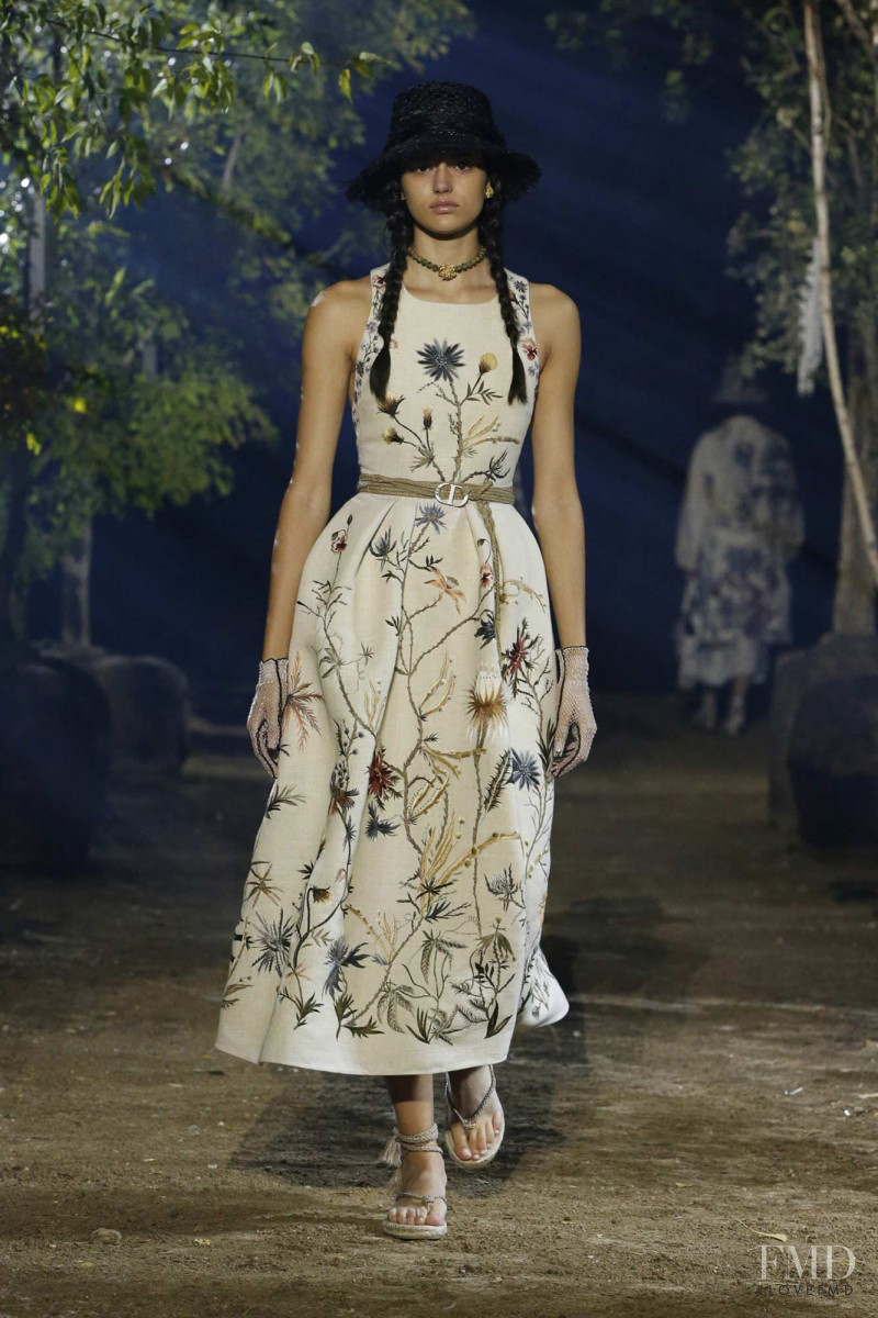 Nikki Vonsee featured in  the Christian Dior fashion show for Spring/Summer 2020