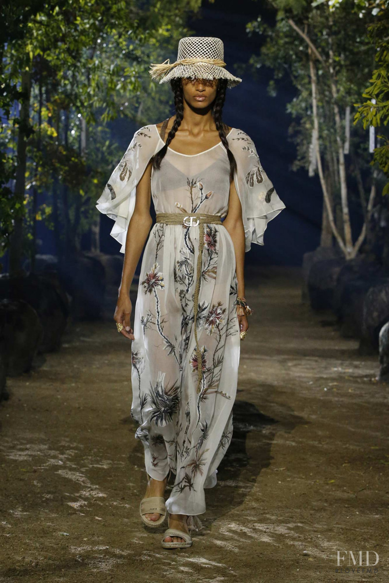 Sacha Quenby featured in  the Christian Dior fashion show for Spring/Summer 2020