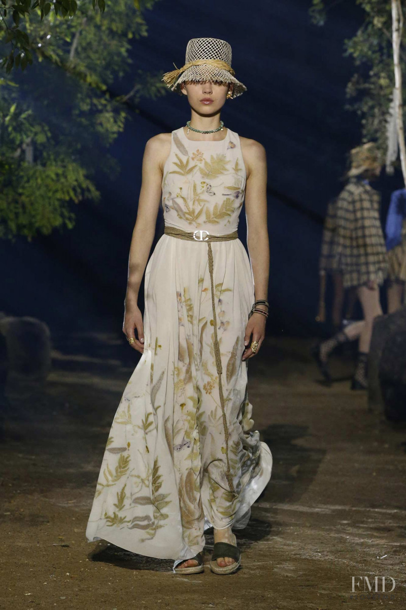 Ninouk Akkerman featured in  the Christian Dior fashion show for Spring/Summer 2020