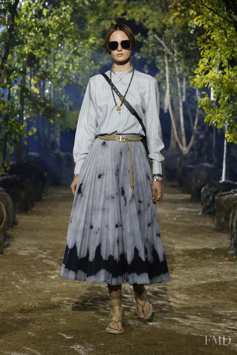 Chesca Lenton featured in  the Christian Dior fashion show for Spring/Summer 2020