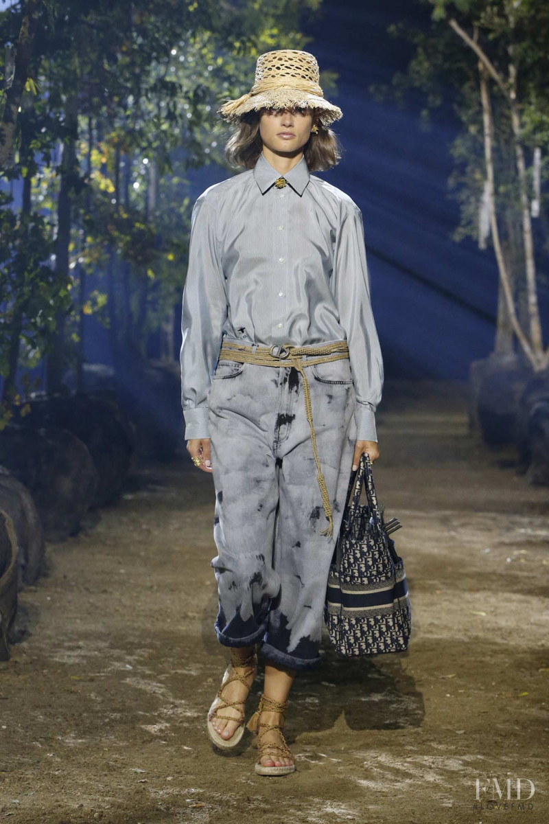 Giedre Dukauskaite featured in  the Christian Dior fashion show for Spring/Summer 2020