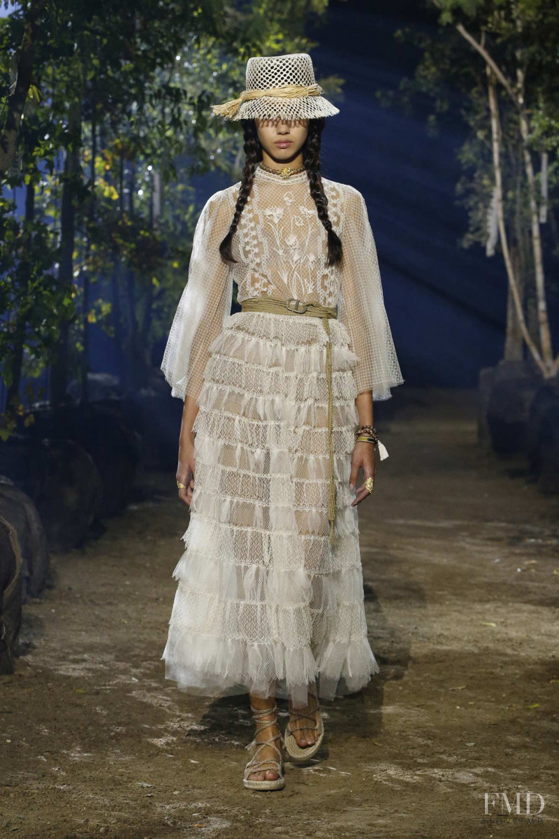 Morgan Fernandez featured in  the Christian Dior fashion show for Spring/Summer 2020