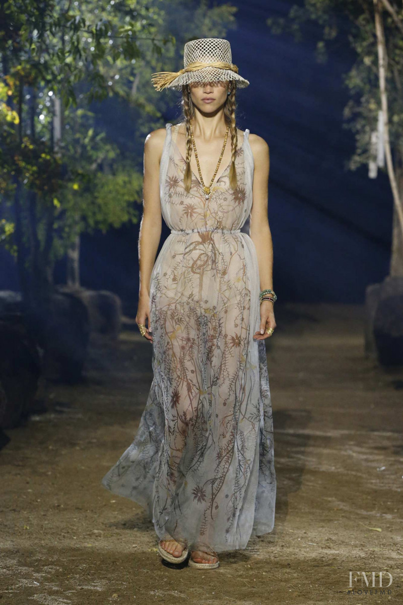Rebecca Leigh Longendyke featured in  the Christian Dior fashion show for Spring/Summer 2020
