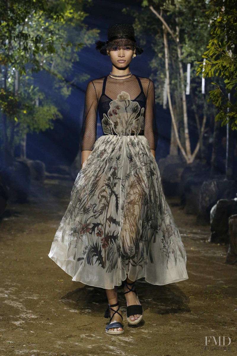 Lineisy Montero featured in  the Christian Dior fashion show for Spring/Summer 2020