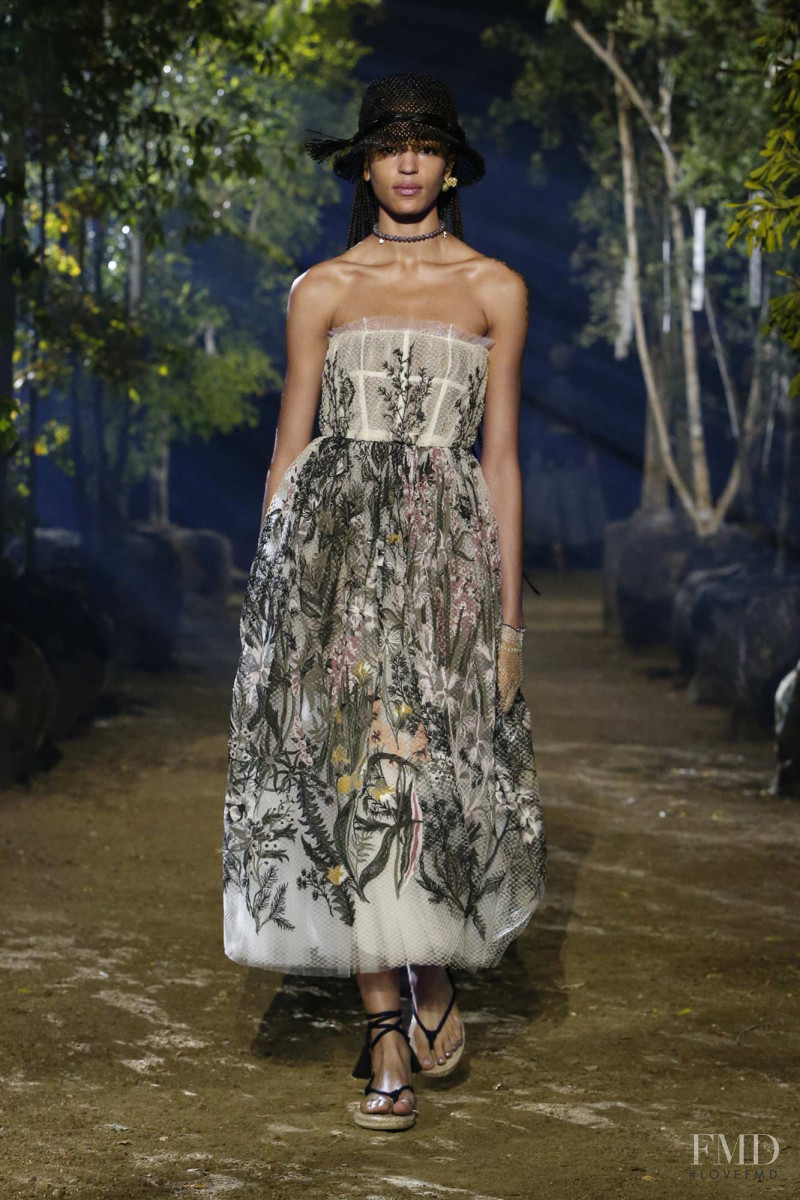Indira Scott featured in  the Christian Dior fashion show for Spring/Summer 2020