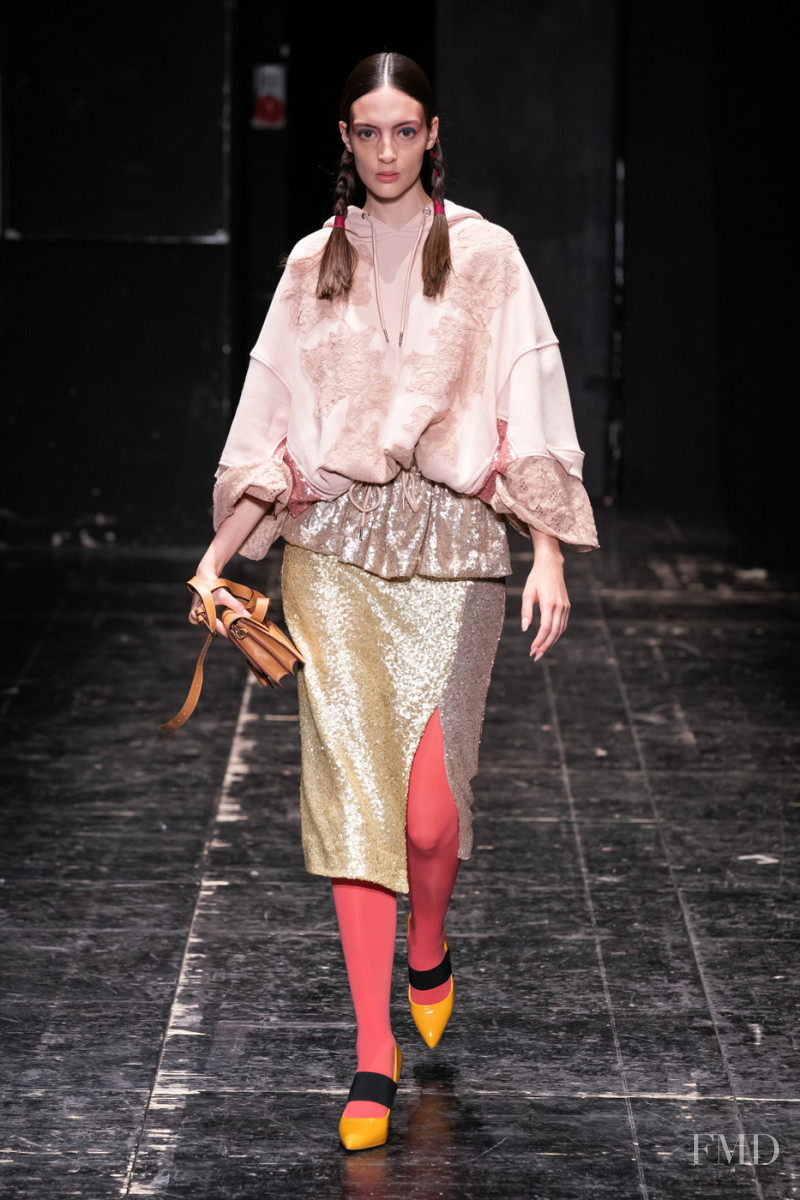 Lila Braghero featured in  the Antonio Marras fashion show for Spring/Summer 2020