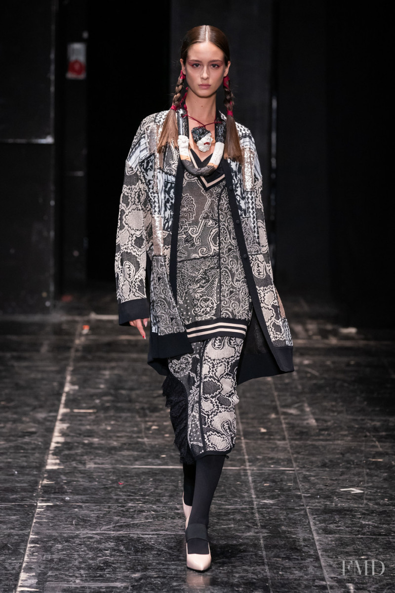 Chiara Corridori featured in  the Antonio Marras fashion show for Spring/Summer 2020