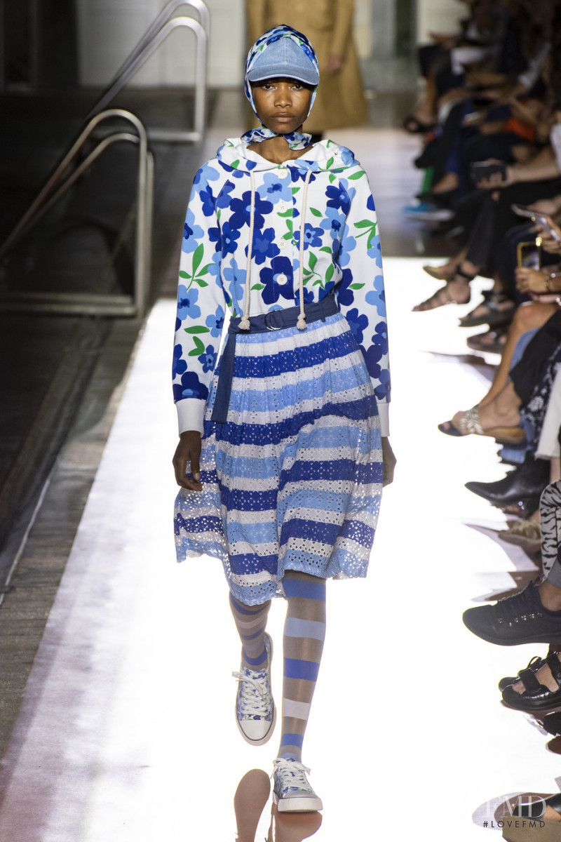 Amal Tobi Adebayo featured in  the United Colors of Benetton fashion show for Spring/Summer 2020