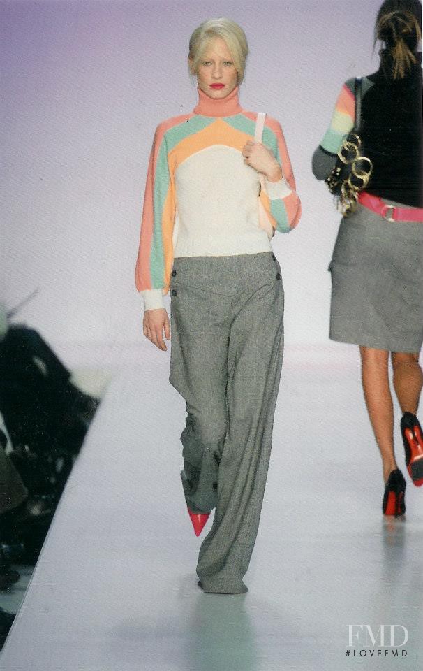 Natasa Vojnovic featured in  the Matthew Williamson fashion show for Autumn/Winter 2003