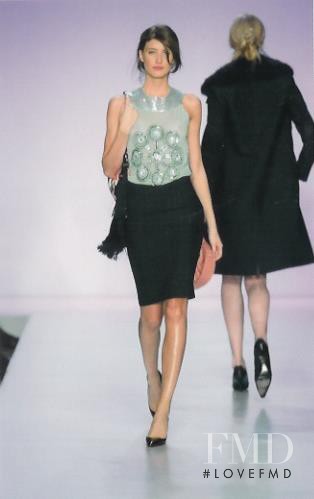 Michelle Alves featured in  the Matthew Williamson fashion show for Autumn/Winter 2003