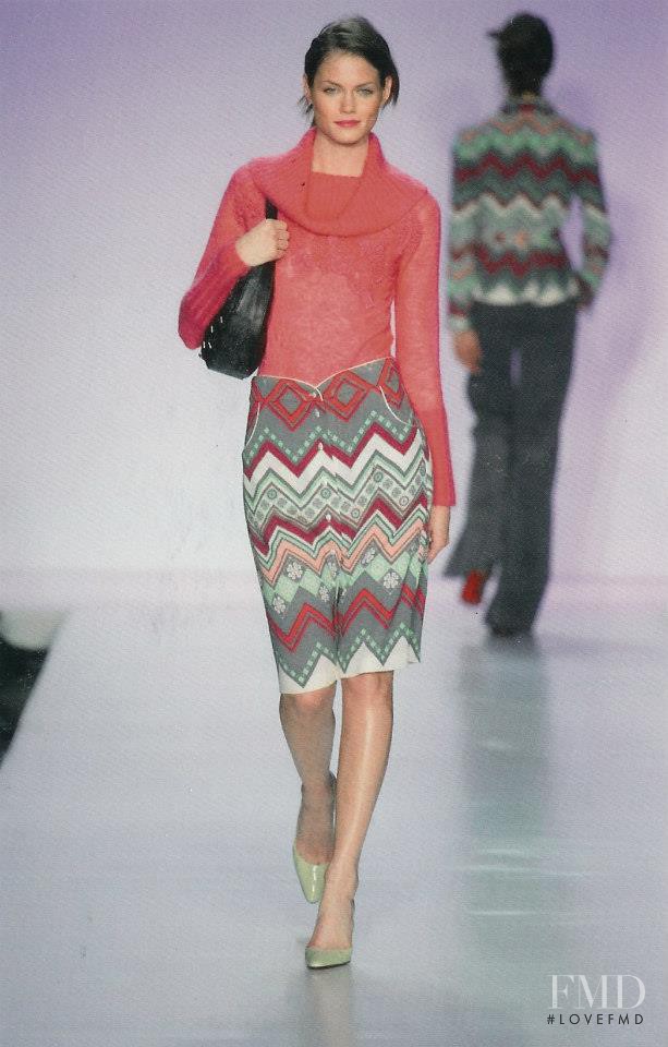 Mini Anden featured in  the Matthew Williamson fashion show for Autumn/Winter 2003