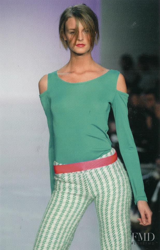 Jacquetta Wheeler featured in  the Matthew Williamson fashion show for Autumn/Winter 2003