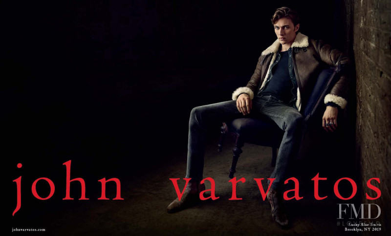 John Varvatos John Varvatos Fall 2019 Campaign With Lucky Blue Smith advertisement for Fall 2019