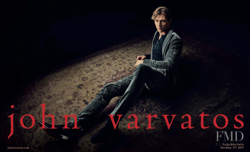 John Varvatos John Varvatos Fall 2019 Campaign With Lucky Blue Smith advertisement for Fall 2019