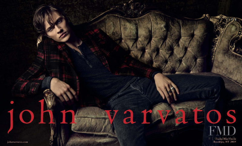 John Varvatos John Varvatos Fall 2019 Campaign With Lucky Blue Smith advertisement for Fall 2019