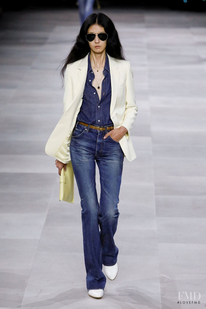So Young Kang featured in  the Celine fashion show for Spring/Summer 2020
