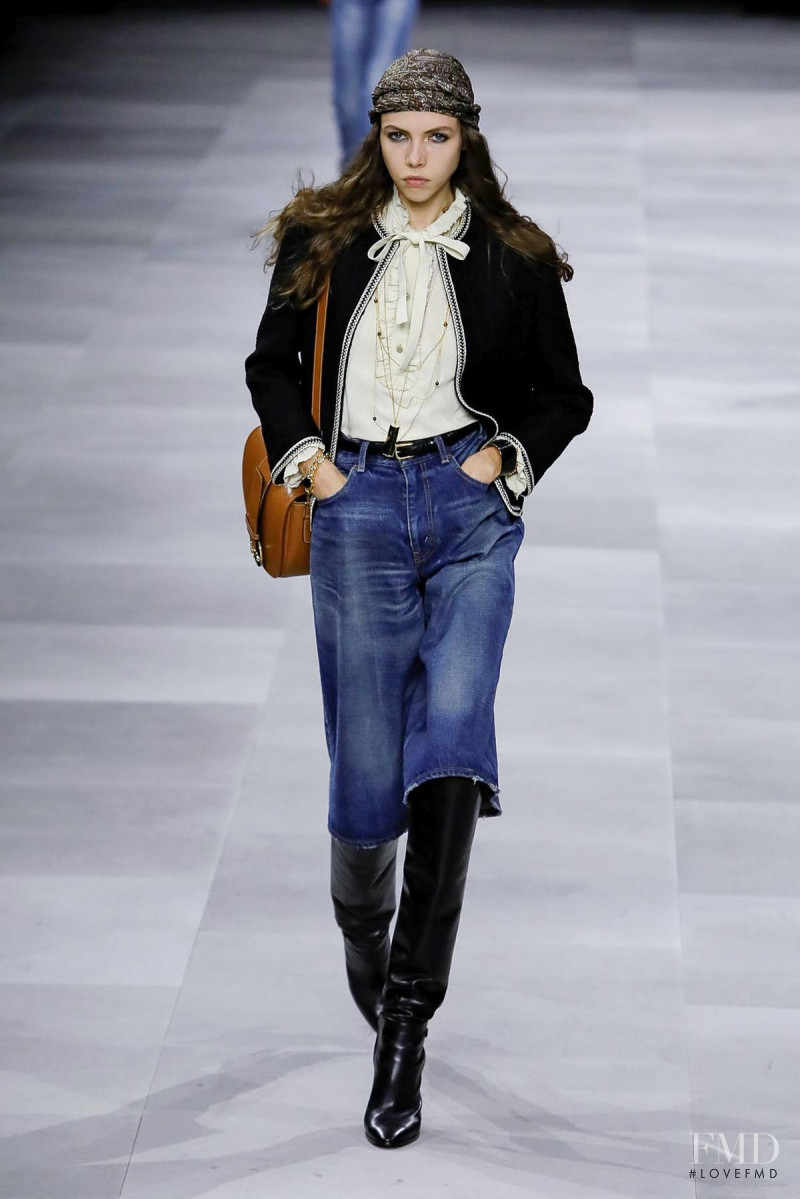 Lea Julian featured in  the Celine fashion show for Spring/Summer 2020