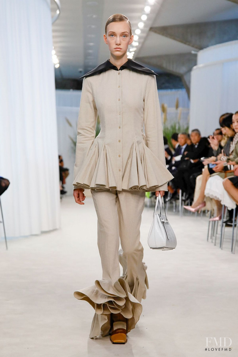 Silte Haken featured in  the Loewe fashion show for Spring/Summer 2020