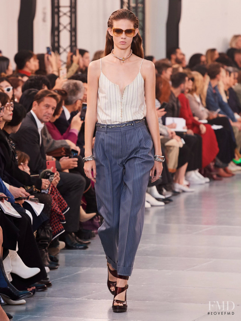 Julia Merkelbach featured in  the Chloe fashion show for Spring/Summer 2020