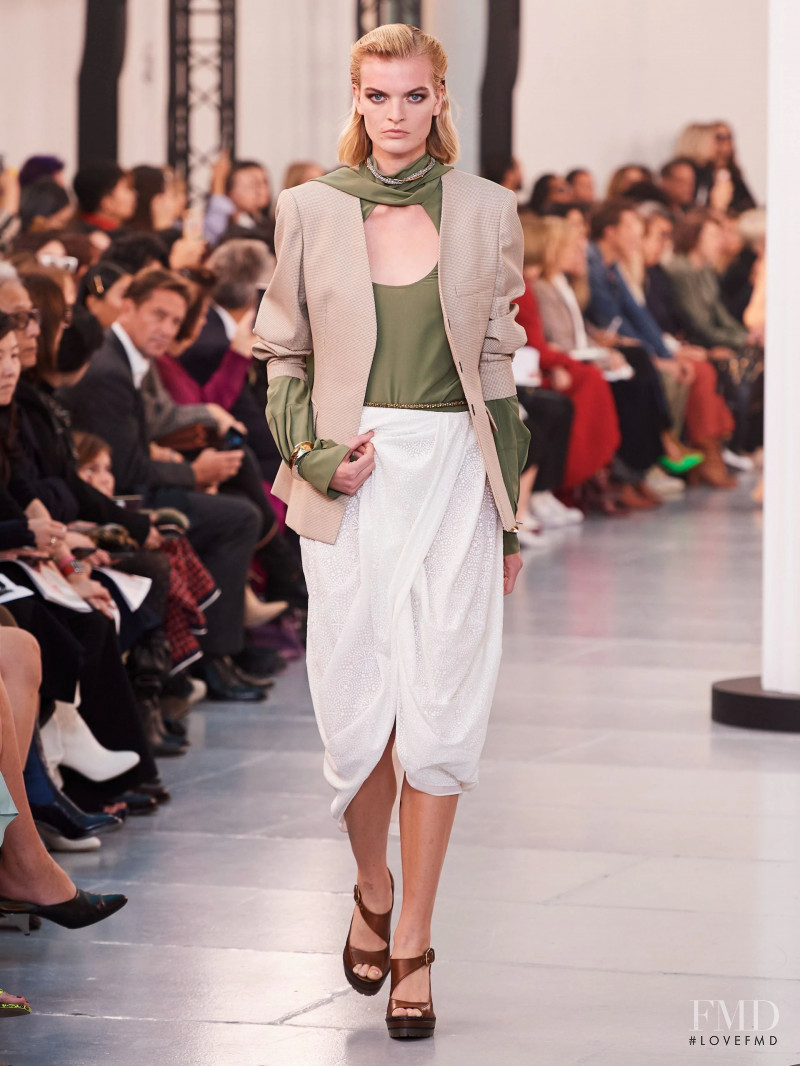 Juliane Grüner featured in  the Chloe fashion show for Spring/Summer 2020