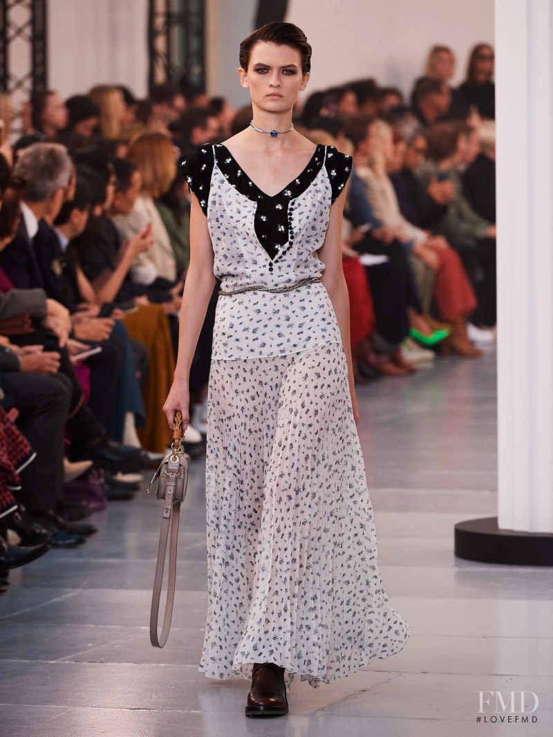 Lara Mullen featured in  the Chloe fashion show for Spring/Summer 2020