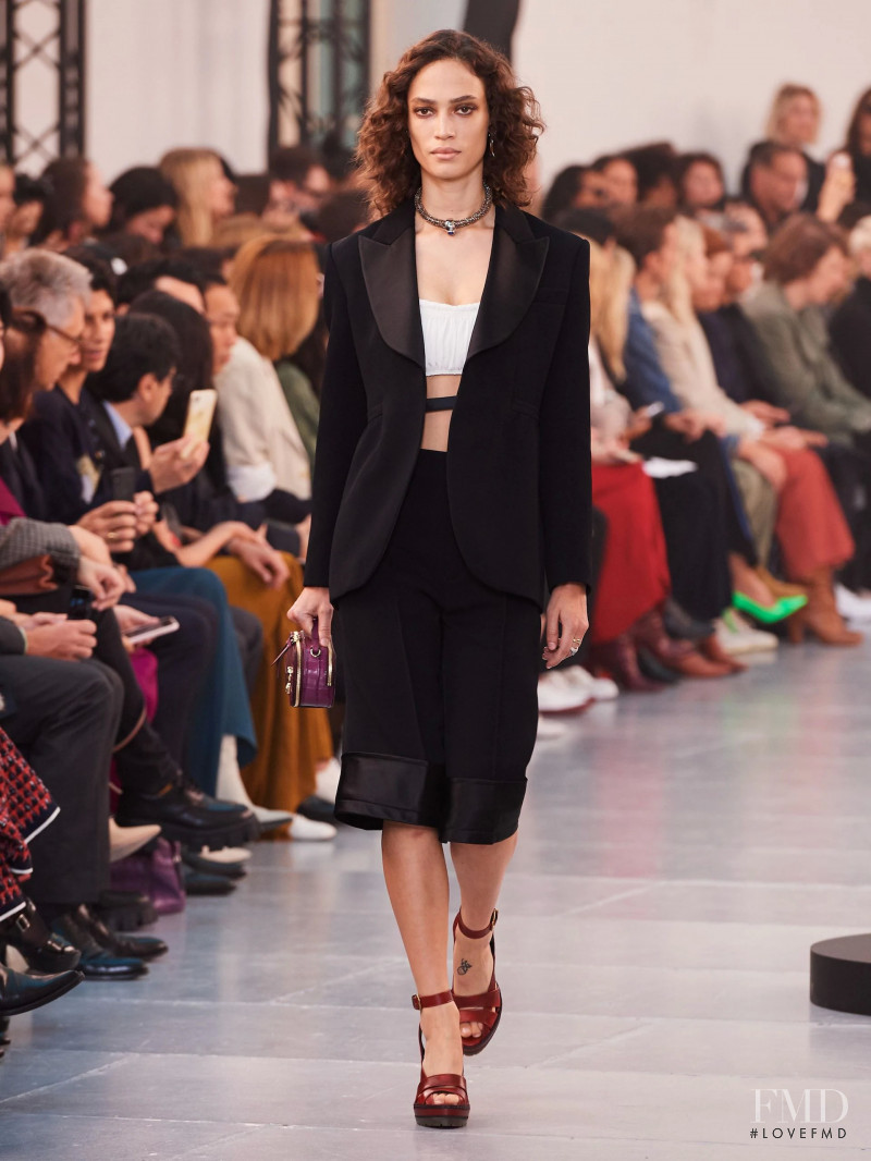 Sophie Koella featured in  the Chloe fashion show for Spring/Summer 2020