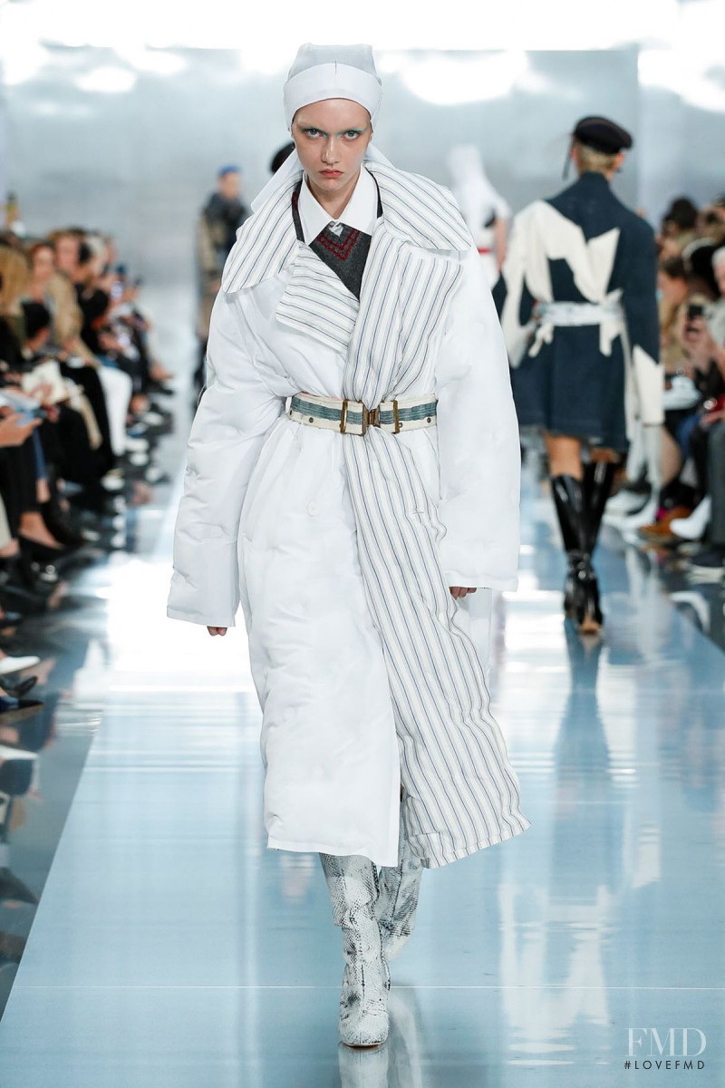 Sofia Steinberg featured in  the Maison Martin Margiela fashion show for Spring/Summer 2020