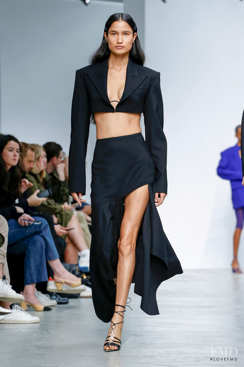 Varsha Thapa featured in  the Mugler fashion show for Spring/Summer 2020