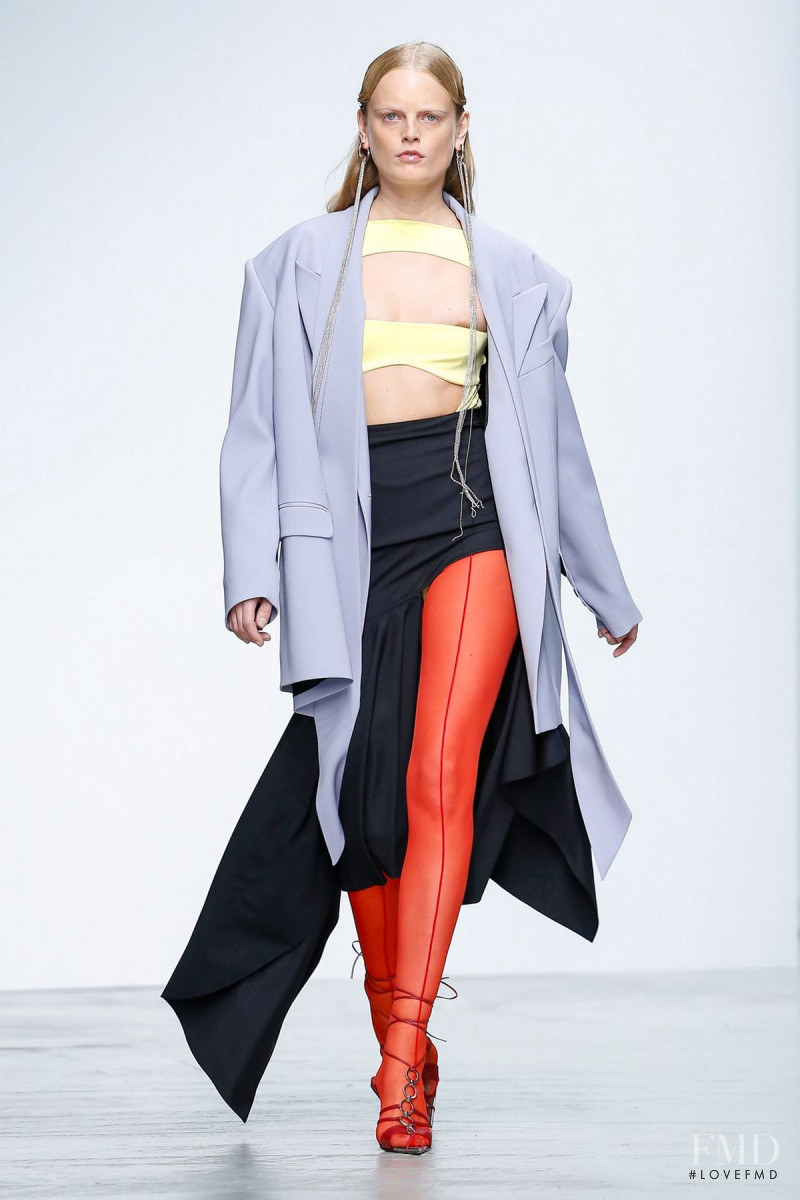 Hanne Gaby Odiele featured in  the Mugler fashion show for Spring/Summer 2020